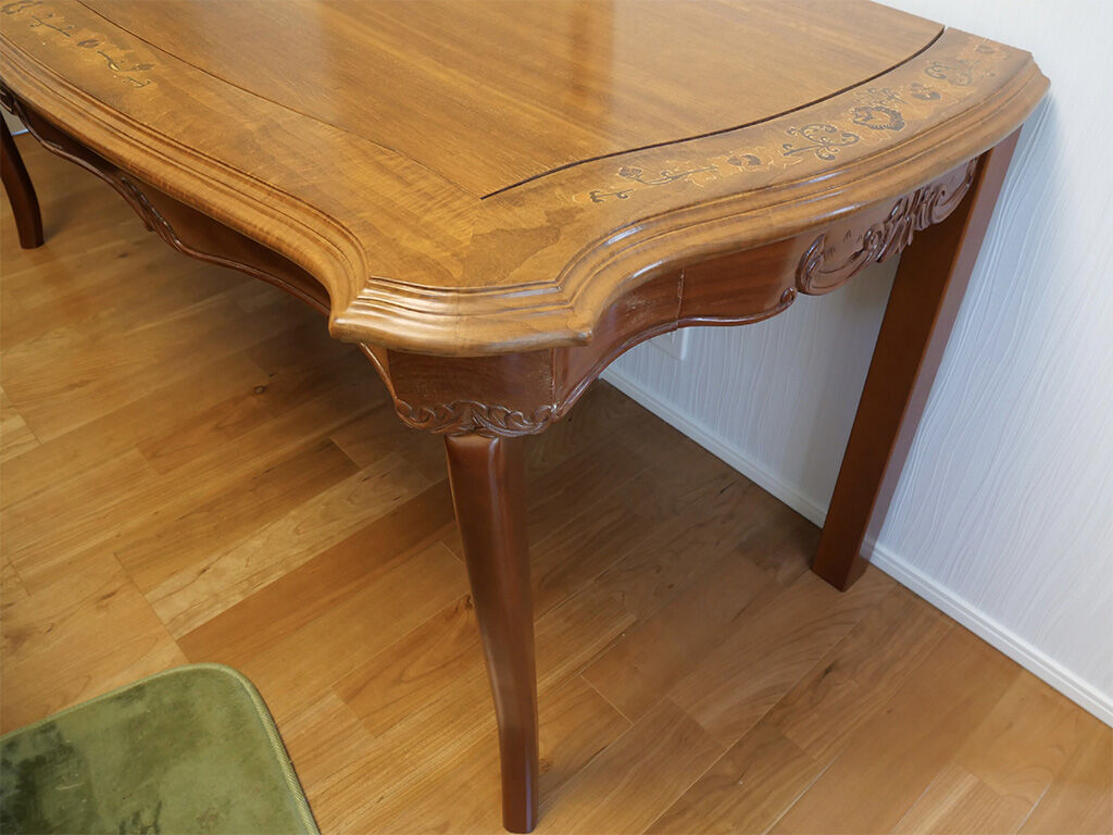 リメイクしたデスクを納品