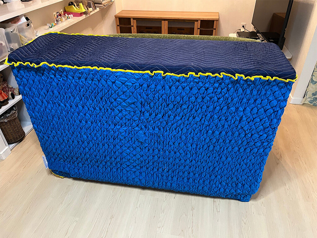 リメイクした家具を納品